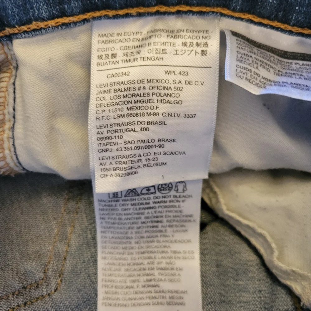 Y2K/Vintage Levis 524 Too Superlow▪︎ Womens Ultra-Low Rise Jeans ▪︎ Size 26/3 - Picture 6 of 10